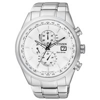 Orologio Citizen Uomo Radiocontrollato H800 Leonardo in Acciaio AT8011-55A - AT8011-55A